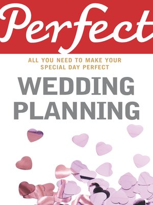 cover image of Perfect Wedding Planning
